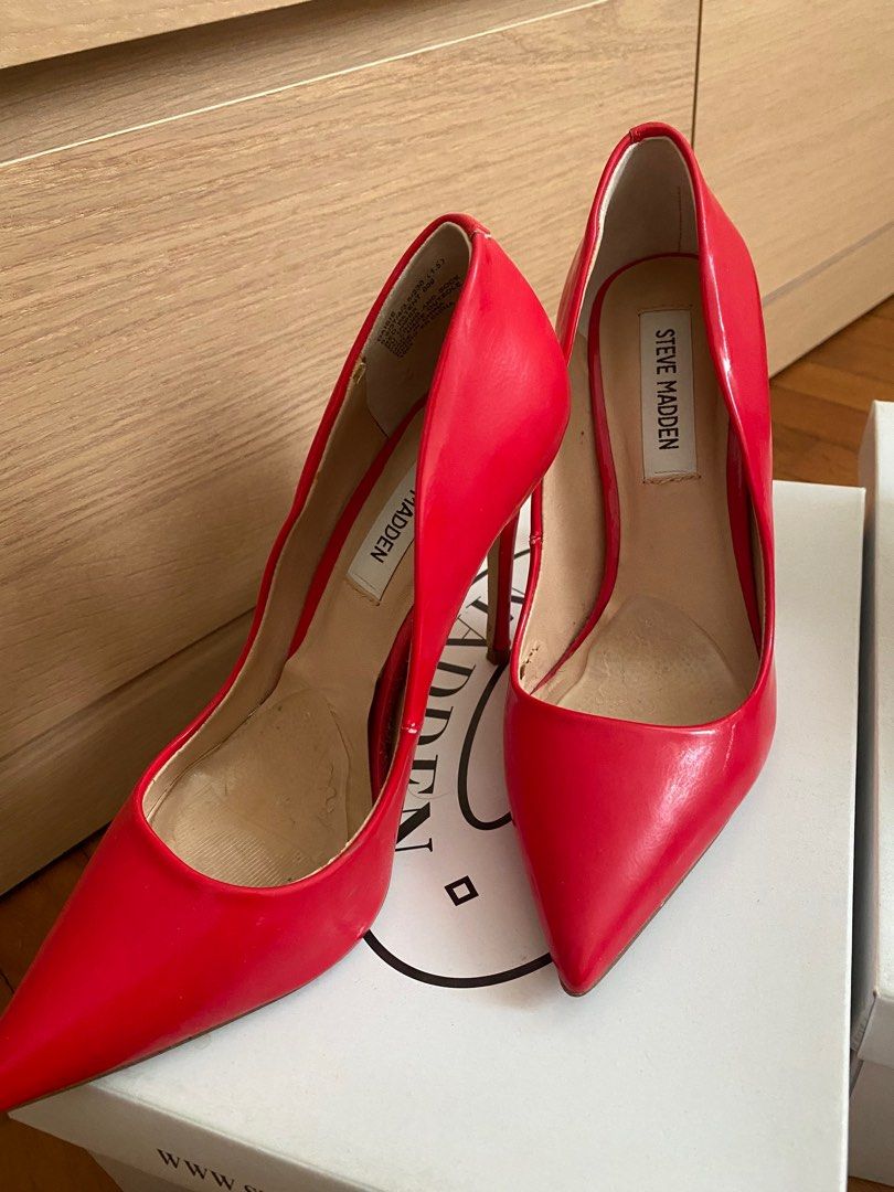 Steve Madden Red Heels