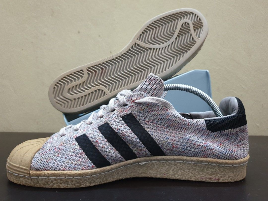 Adidas superstar primeknit Grey store