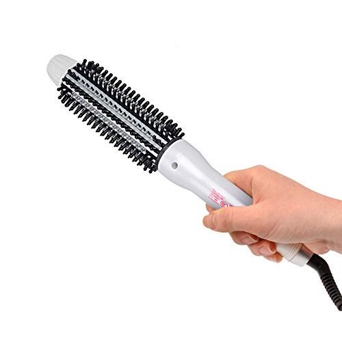 Electric roller top hair brush