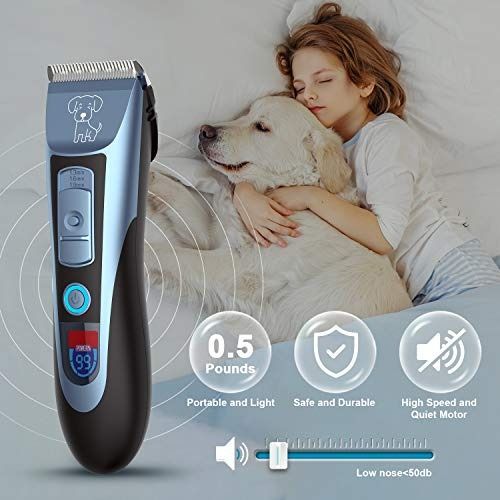 Electric hotsell dog trimmers