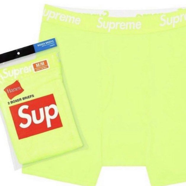 Supreme Hanes Boxers Underwear, Men's Fashion, Bottoms, New Underwear on  Carousell