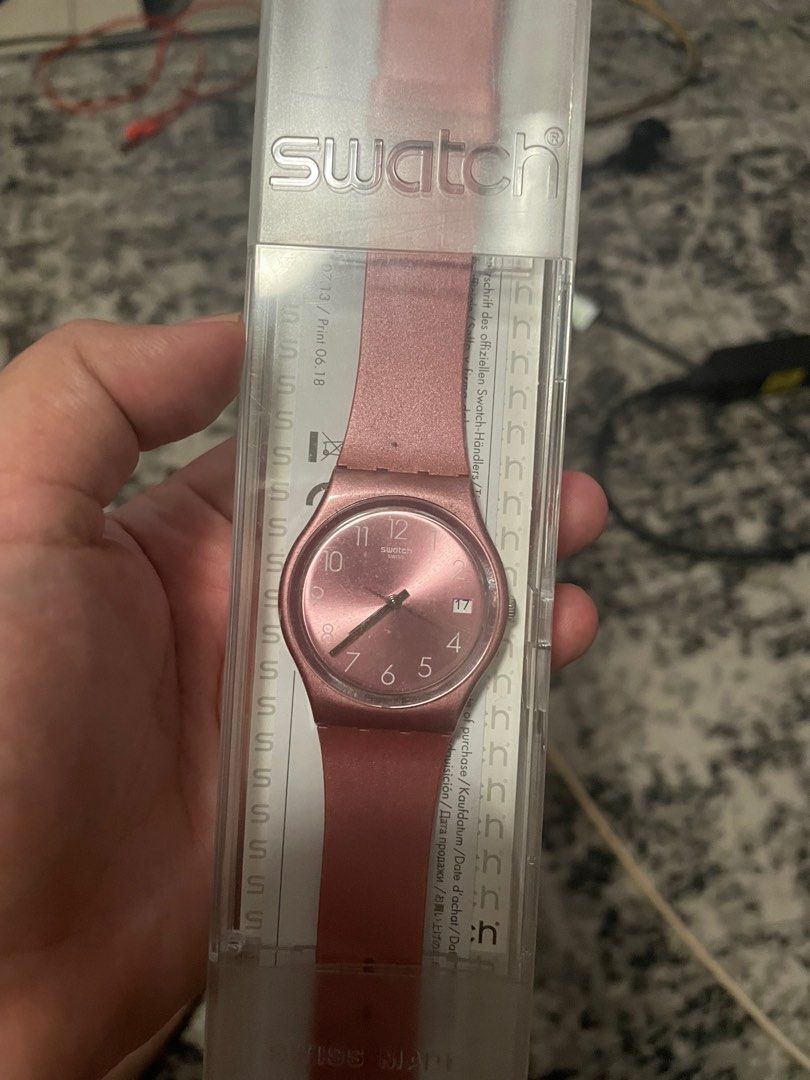 Swatch sales so pink