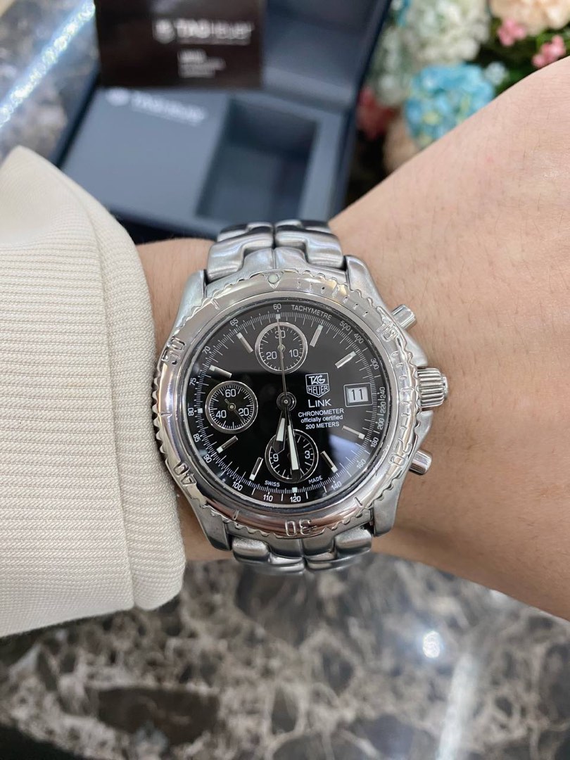 TAG HEUER LINK CHRONOGRAPH REF CT5111 42MM