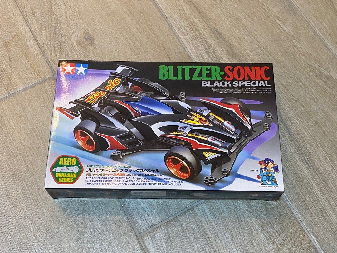 Tamiya Blitzer Sonic Black Special (4wd Mini), Hobbies & Toys