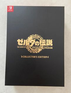 The Legend of Zelda Tears of the Kingdom Collector's Edition (no game card)