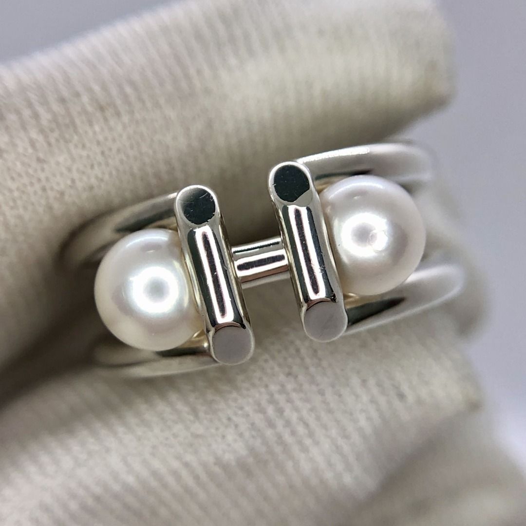 TIFFANY CO. SV 925 PEARL 5.72G RING 237019778 WE Luxury Accessories on Carousell