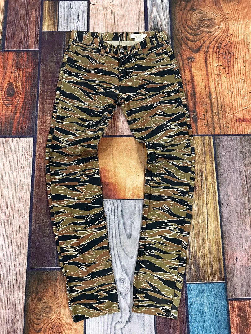 Tiger stripe jeans discount
