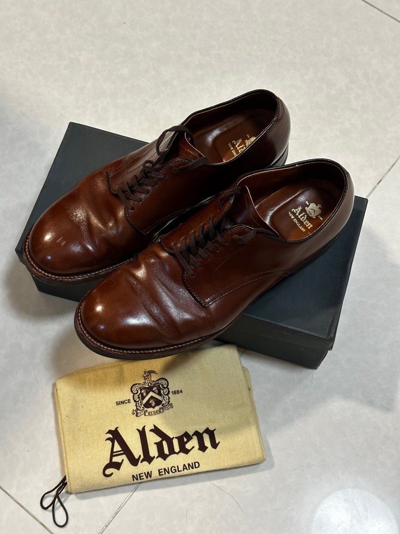 Timeworn clothing x Alden limited plain toe service shoes US10.5 