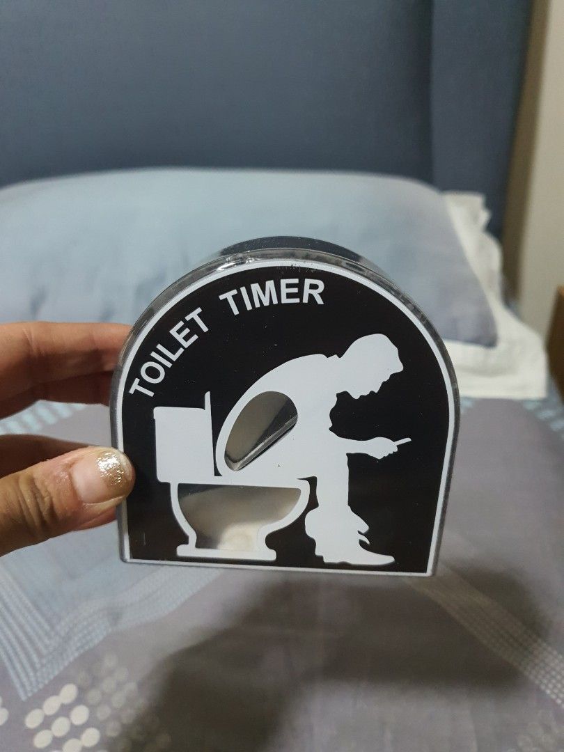 Toilet timer, Furniture & Home Living, Bathroom & Kitchen Fixtures on