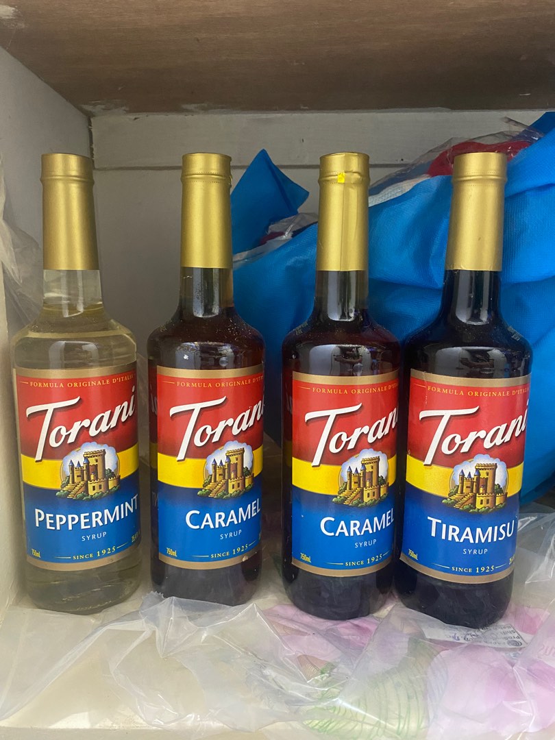Torani Coffee Syrups 750ml, Furniture & Home Living, Kitchenware