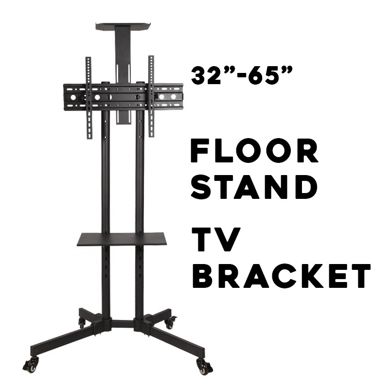 TV STAND roller wheels FLOOR STAND TV BRACKET UNIVERSAL ALL TV BRAND