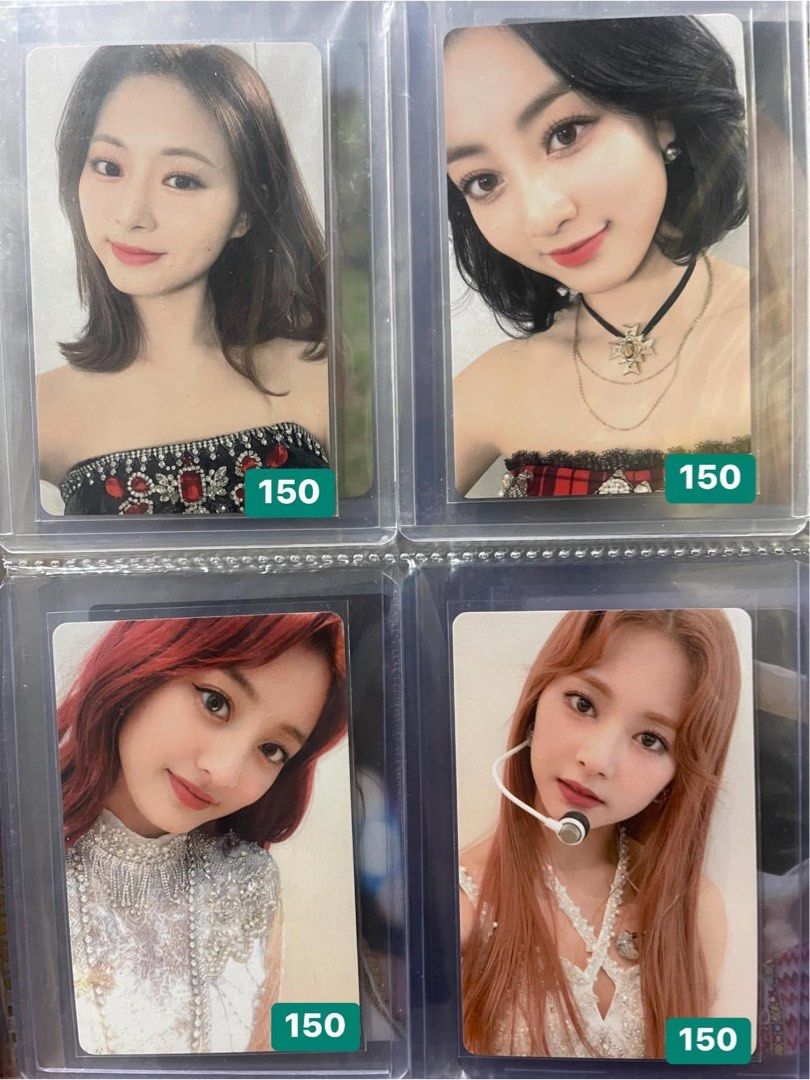 TWICE RANDOM PHOTOCARDS (Category: K-Wave Merchandise) located in Muntinlupa City. Submitted by nlnlrubyjane (Listing ID 1243575325, Image 3). Description: – PRICES OF PHOTOCARDS ON PIC – good condi x sensitive buyers – can do meet ups around muntinlupa or sta rosa – mop: gcash mod: j&t direct.
