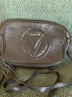Valentino leather sling bag