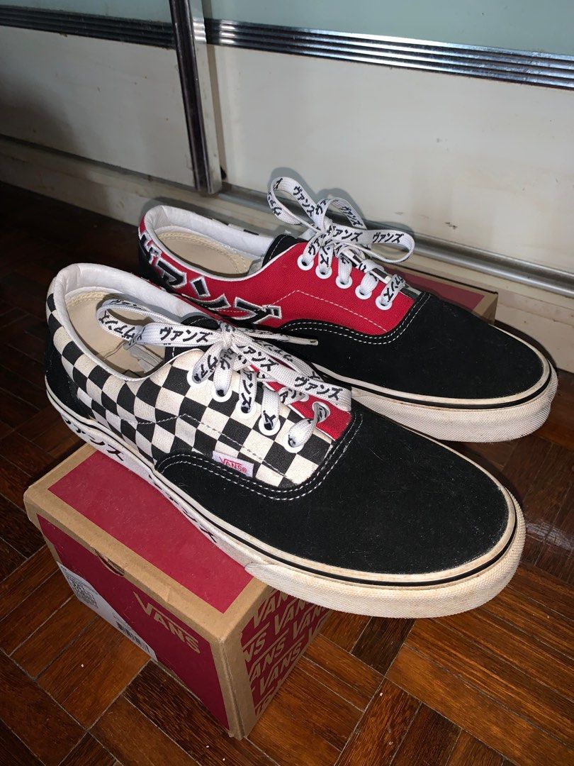 Checkered vans 2024 new era