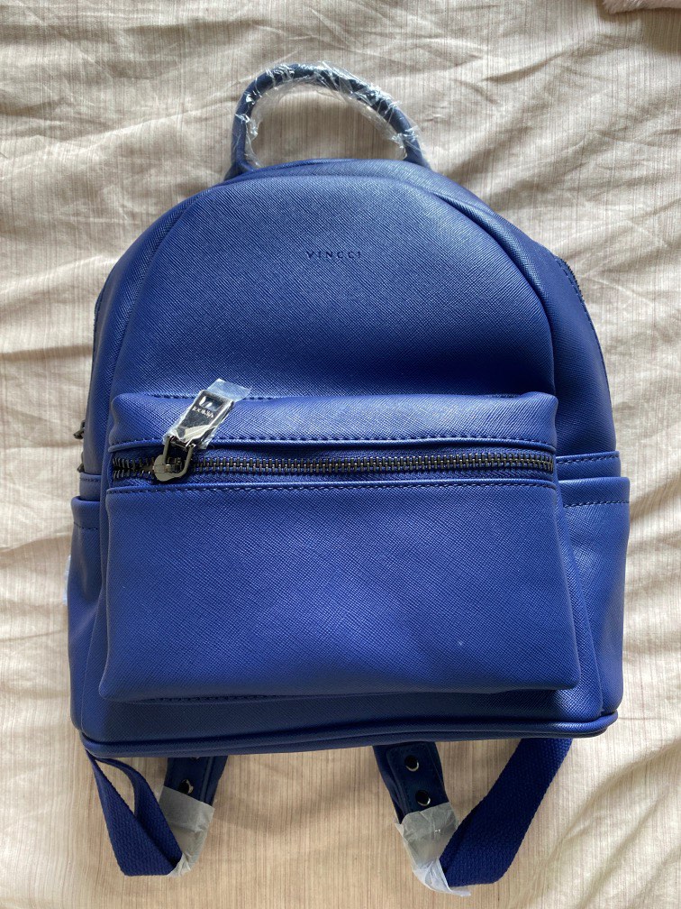 Vincci Blue Backpack Women s Fashion Bags Wallets Backpacks