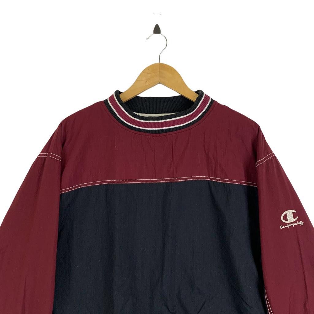 Vintage champion sales pullover windbreaker