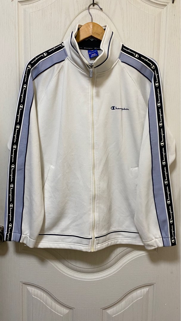Champion side tape deals track jacket