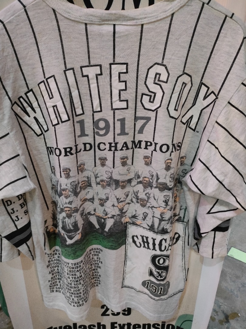 Vintage MLB (Long Gone) - Chicago White Sox 1917 World Series T-Shirt 1991 X-Large