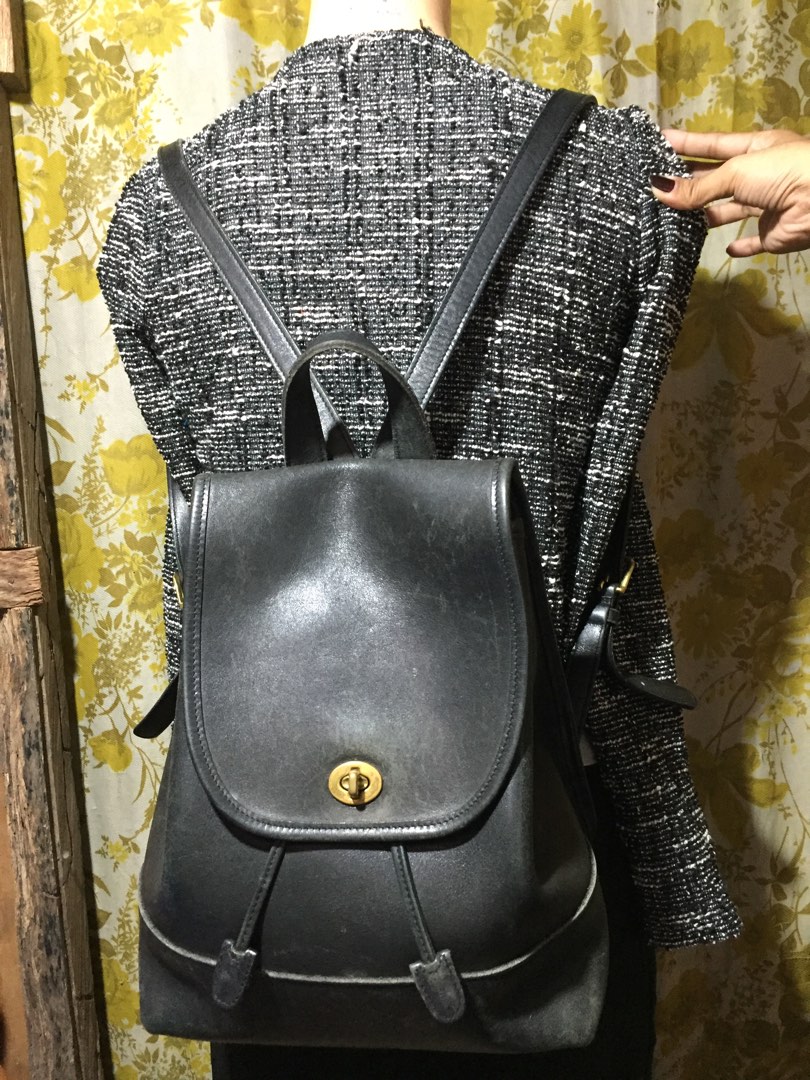 Vintage coach backpack on Carousell