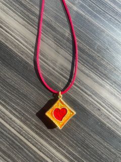 Louis Tomlinson Love Heart Locket Necklace customisable 