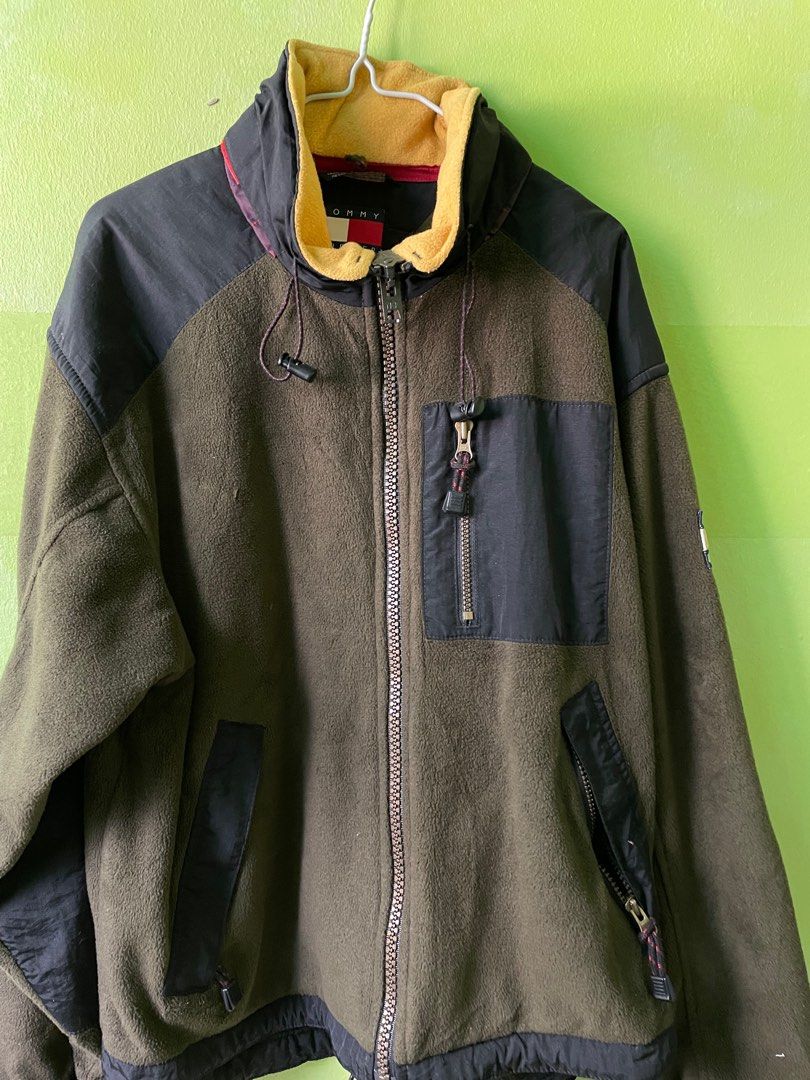 Vintage tommy online hilfiger fleece jacket