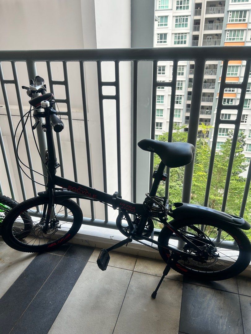 Used foldable hotsell bicycle
