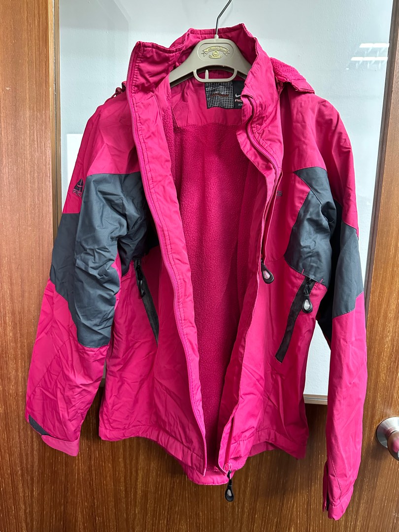 Red womens nike jacket sales
