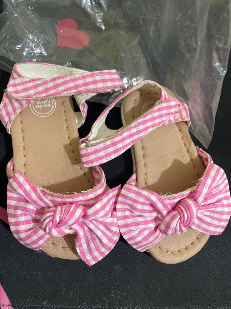 Wonder nation baby sandals top