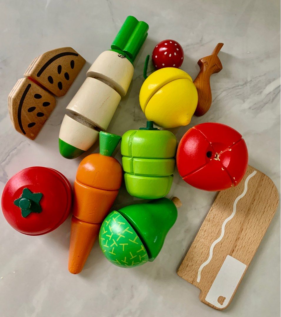 Wooden 2025 fruit toys