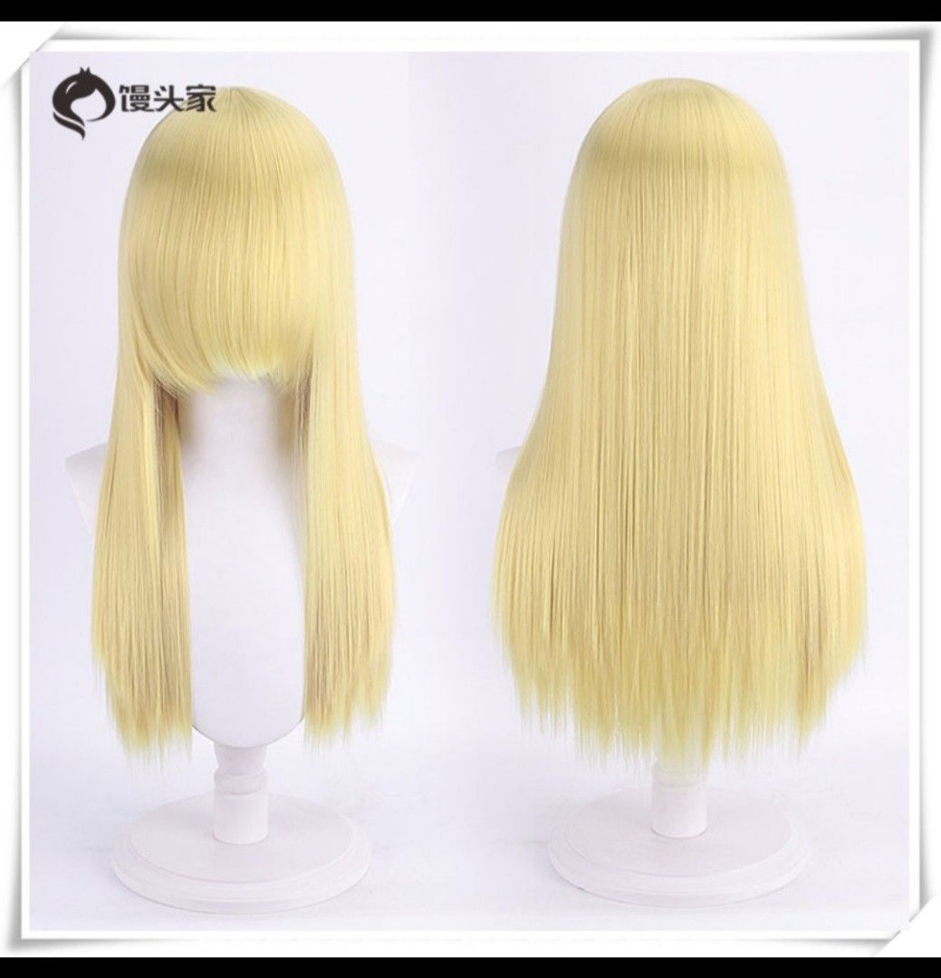 short blonde cosplay wig, Hobbies & Toys, Memorabilia & Collectibles, J-pop  on Carousell