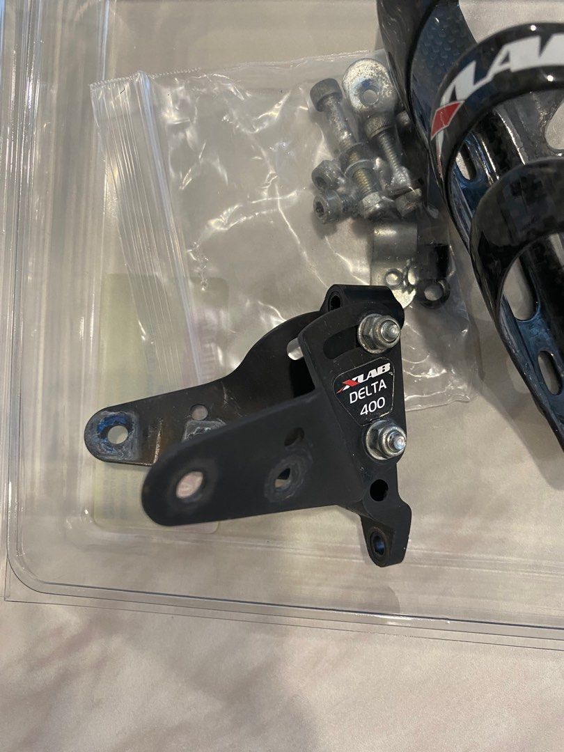 XLAB Delta 400 Single Bottle Rear Hydration System with Carbon Cage for