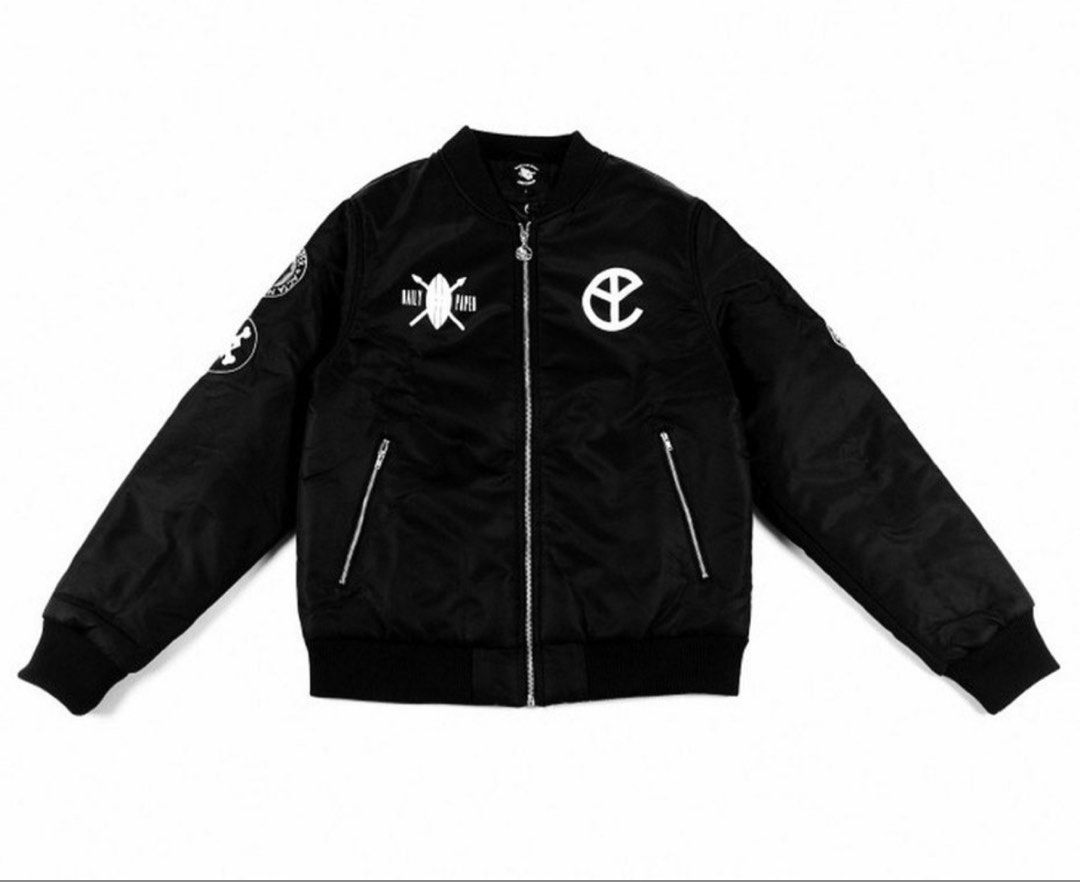 ジャケット・アウター BLOOD FOR MERCY MA_1 yellow claw Limited edition Blood for Mercy / Yellow Claw bomber | Depop