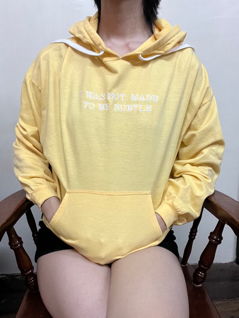 Yellow Penshoppe Hoodie