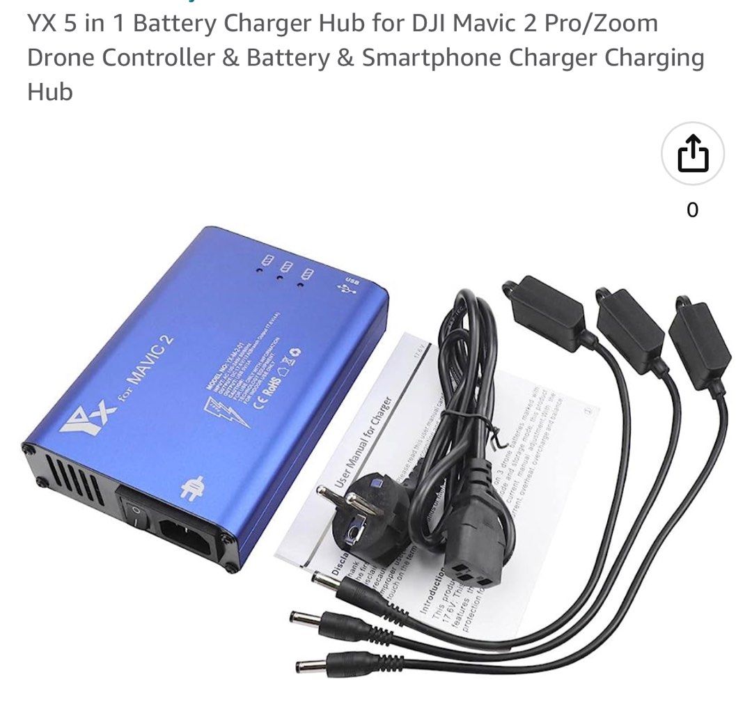 Mavic 2 battery top charging hub manual