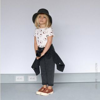 Zara Baby Girl Ribbed Hello Kitty Tee T-Shirt - 2-3 YO