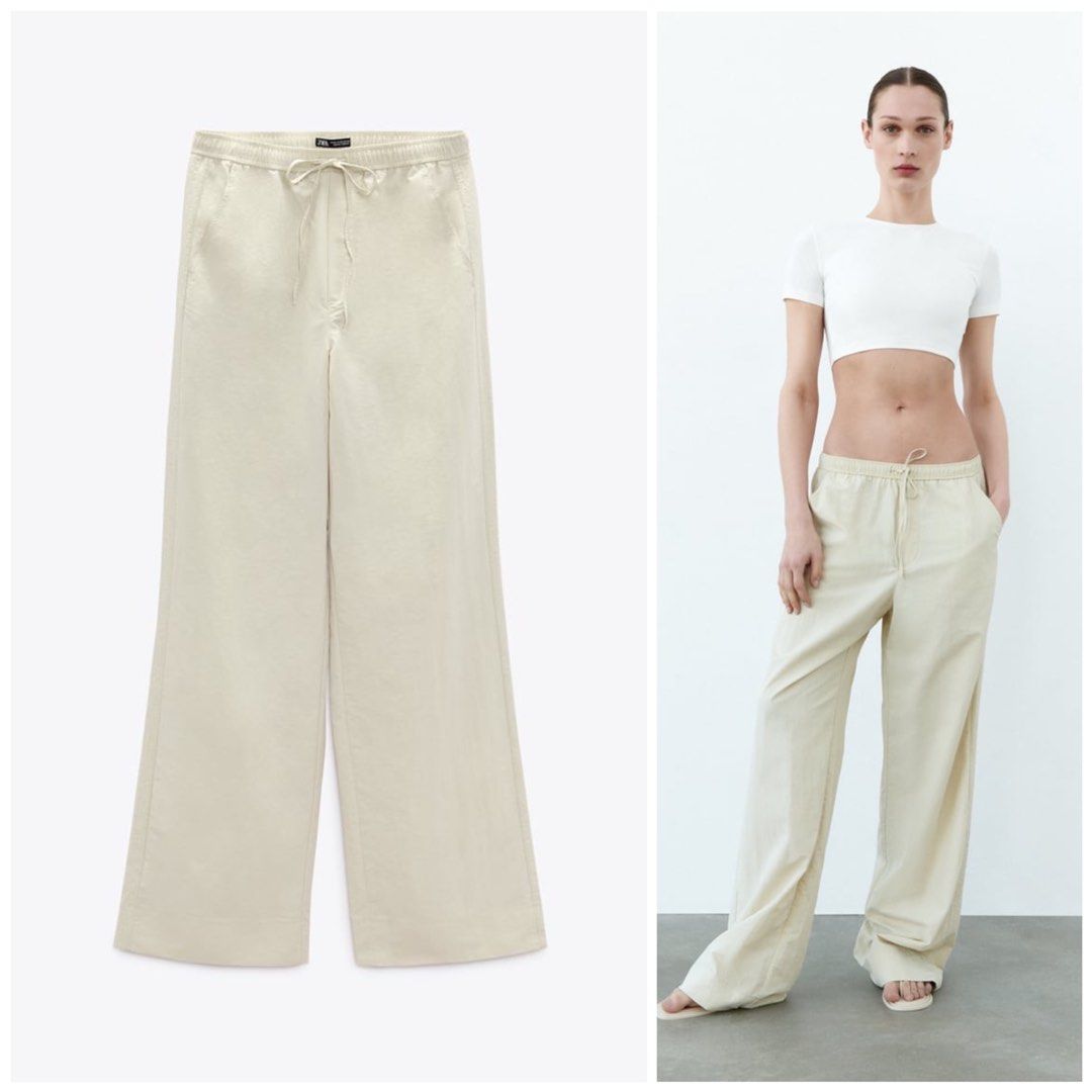 Zara Trouser pants, Women's Fashion, Bottoms, Other Bottoms on Carousell