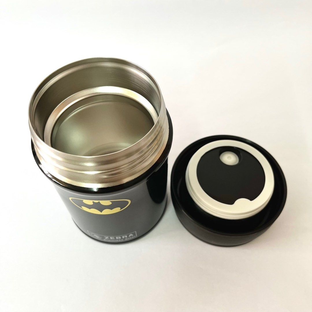 Zebra thermos store food jar