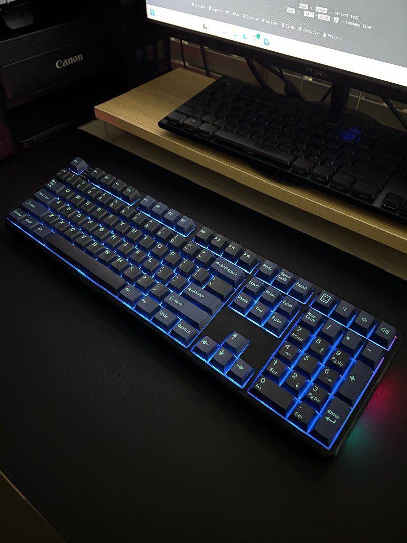 100% 108% Full Sized Custom Mechanical Keyboard (Hammerhead Keycaps ...
