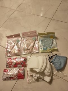 共$30相中所有可清洗布口罩及即棄口罩