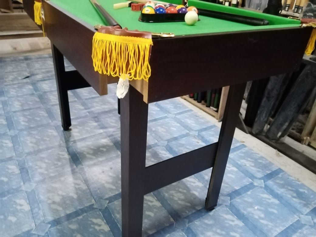 32x62 MINI BILLIARD TABLE (Category: Billiards and Bowling) located in San Pablo. Submitted by wrbreyestrading (Listing ID 1243766463, Image 1). Description: FOR SALE 32x62 MINI BILLIARD TABLE PHP 9,800 PHP 9,800 PHP 9,800 ACCESSORIES INCLUDED: - 2PCS ACM STRAIGHT CUE STICK - TAIWAN BALL SET (1 1/2 inches) - 2PCS CUE CHALK/TISA - BRUSH - PLASTIC TRIANGLE CASH ON DELIVERY NATIONWIDE NOTE TO BUYERS: 1. Product color may slightly vary due to photogr