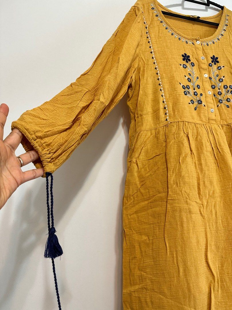 Global desi yellow dress sales