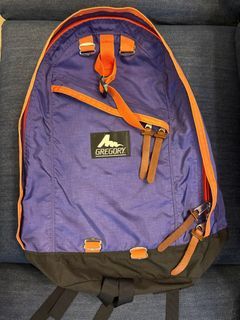 95% new Gregory Backpack made in USA daypack 26L 紫低橙邊