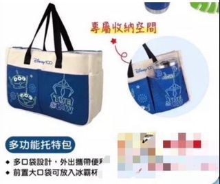 (三眼怪) 7-11  迪士尼100週年限量環島潮玩—托特包