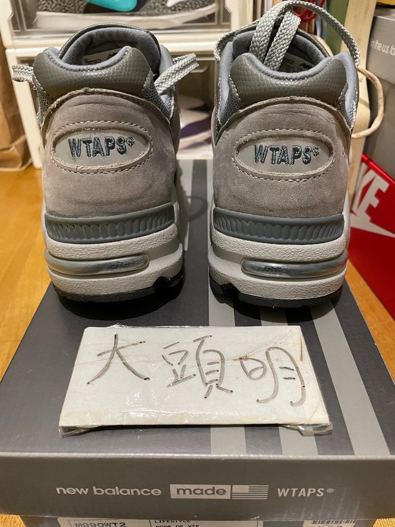 大明私用$ 二手New Balance x WTAPS V2美製鞋M990WT2 US9.5(27.5cm