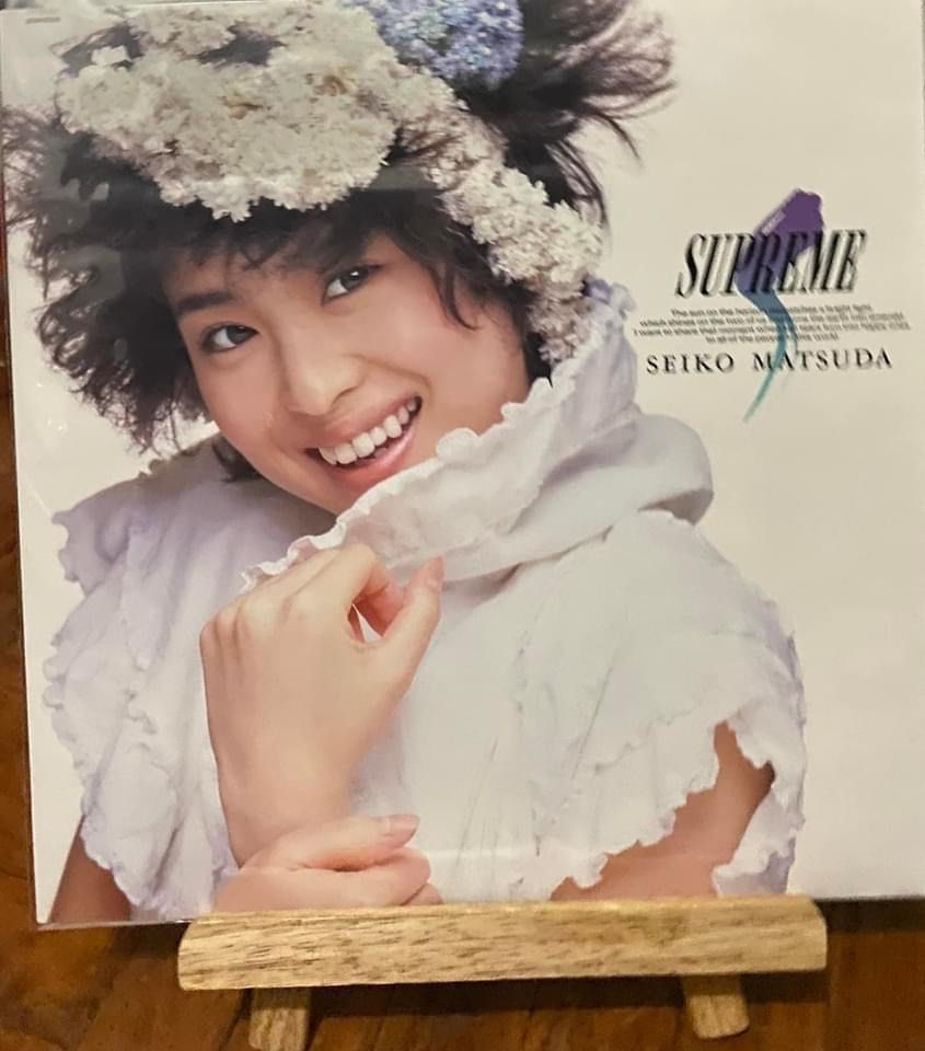 黑膠唱片絕版頭版松田聖子supreme 初回紙內套, 興趣及遊戲, 音樂、樂器