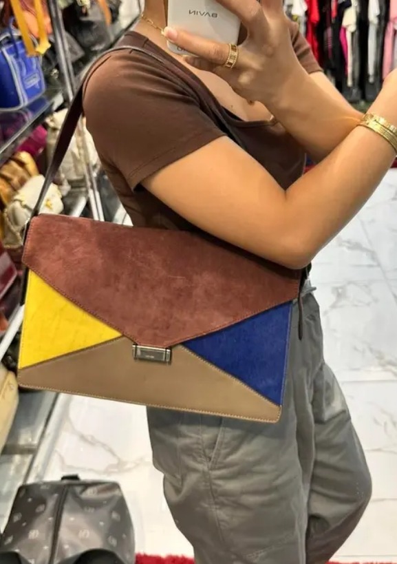 Celine online diamond clutch