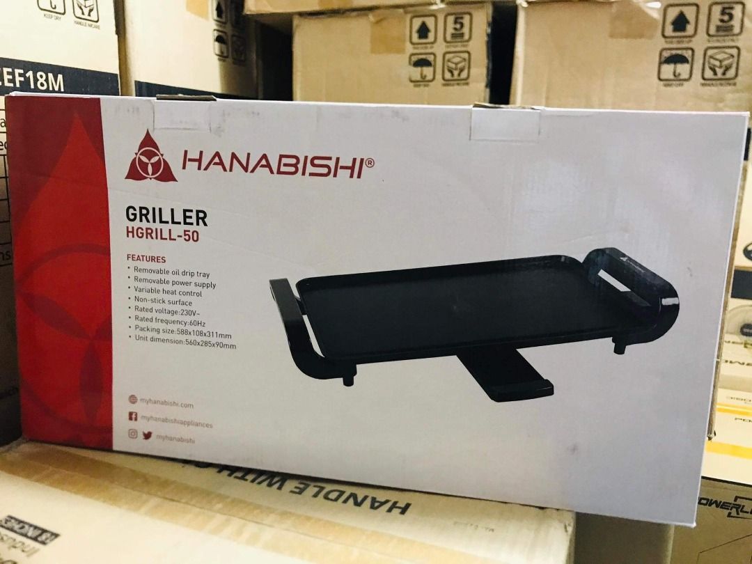 Hanabishi Electric Griller HGRILL50 on Carousell