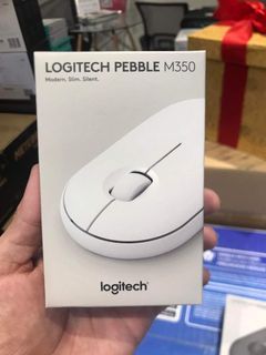 ✅ Logitech M350 Wireless Mouse Pebble Off-White With Bluetooth