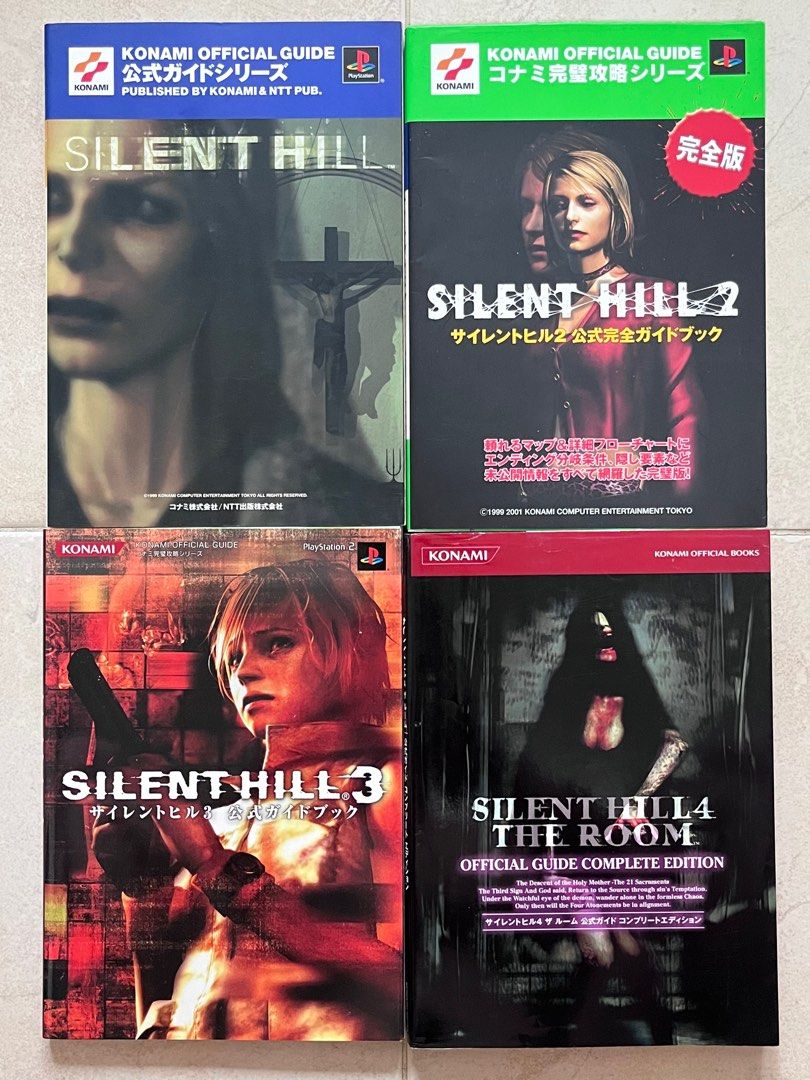 SILENT HILLシリーズ(1.2.4)＋4攻略本(ばら売り可) SILENT HILLシリーズ(1.2.4)＋4攻略本(ばら売り可) SILENT HILL