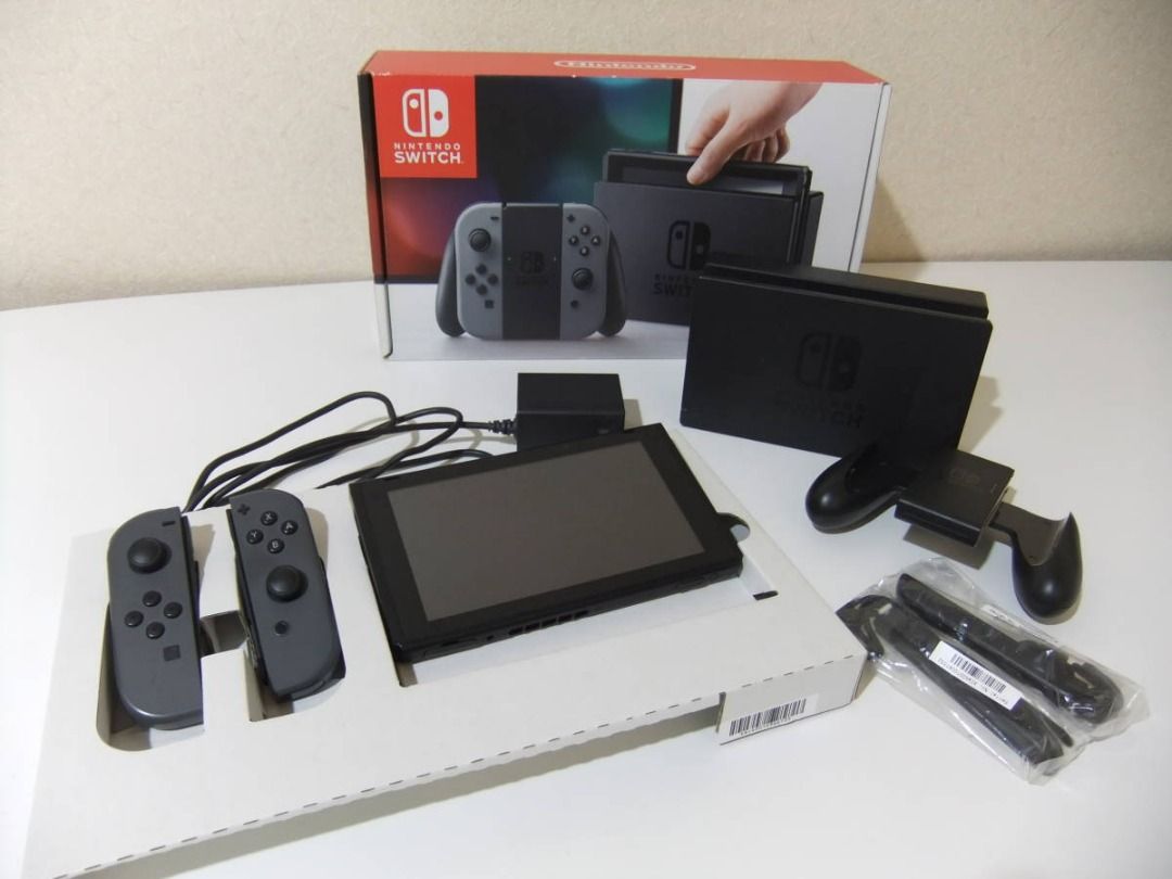 任天堂switch 本體HAC-001 舊型初始化原盒二手, 電子遊戲, 電子遊戲機
